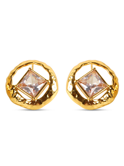 Kraze Rose Gold Elegant Earring