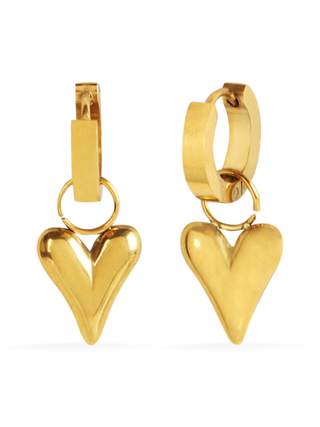 Luxe Bloom Gold Hinged Earring