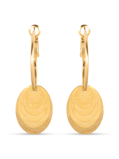 Ethereal Shine Korean Drop Earrings