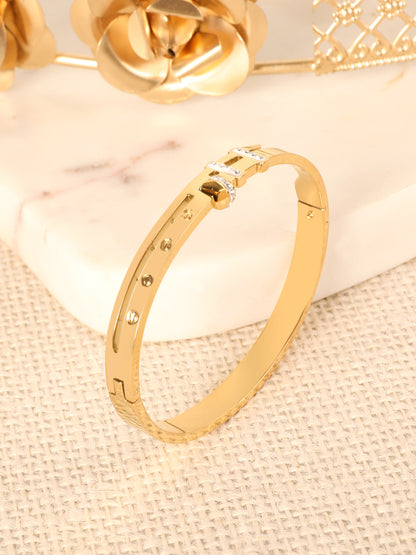 Admiral’s Gold Buckle Bracelet