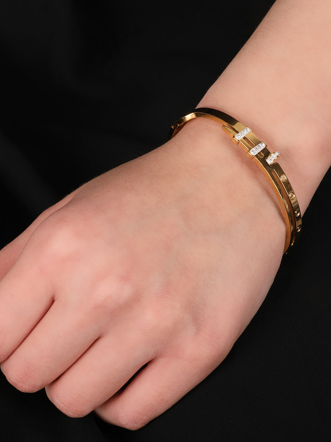 Admiral’s Gold Buckle Bracelet