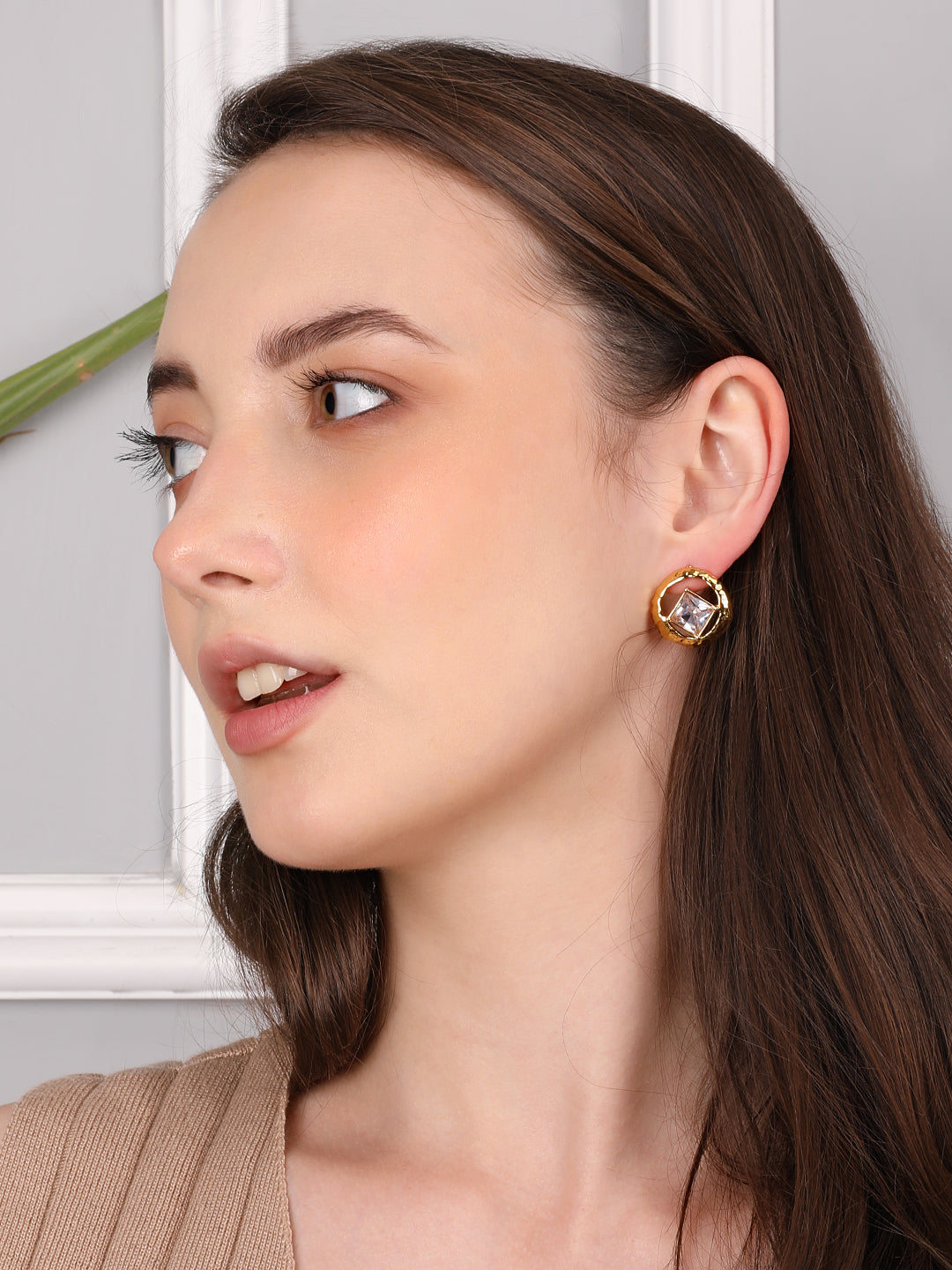 Kraze Rose Gold Elegant Earring