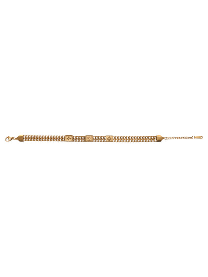 Golden Aura Sleek Chain Bracelet