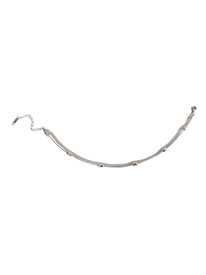 Dainty Luxe Korean Sterling Silver Anklet