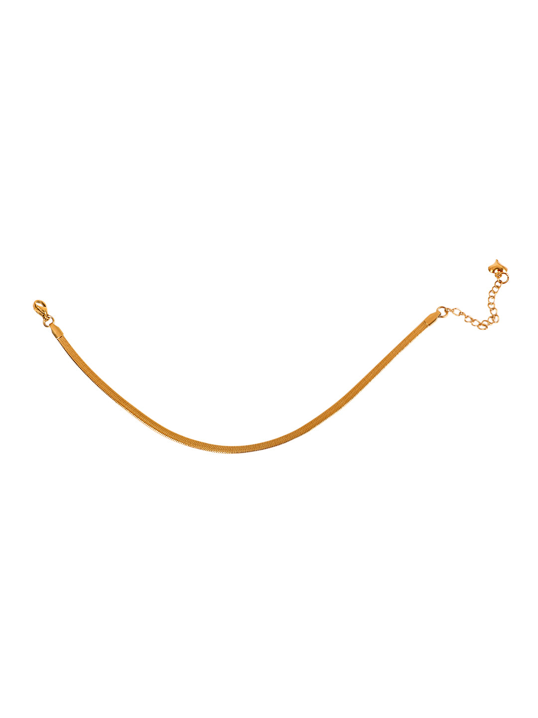 Seoul Chic Gold-Plated Anklet