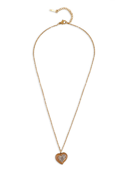 Sweetheart Shine Gold-Plated Pendant