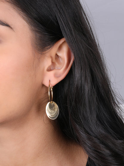 Ethereal Shine Korean Drop Earrings